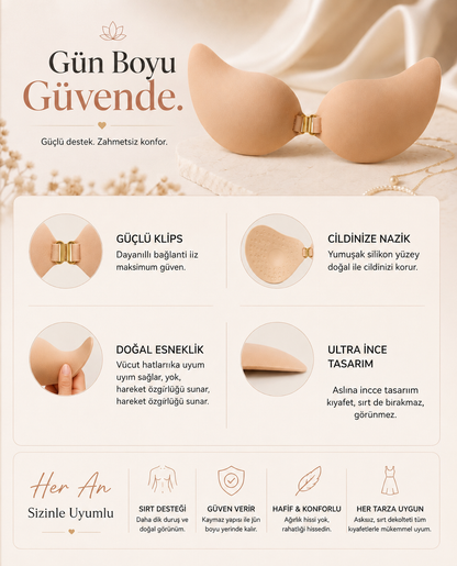 Luvora™ Push-Up Yapışkanlı Sütyen